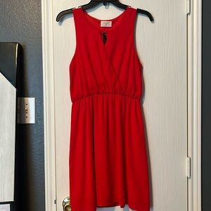 Bright pink cocktail dress